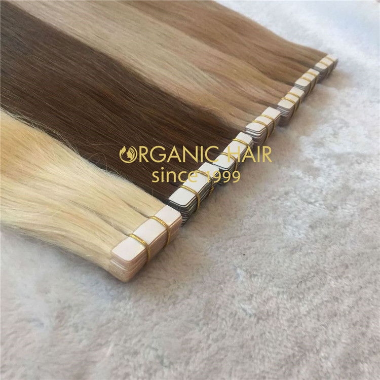Cheap wholesale price remy human tape in hair extensions A137